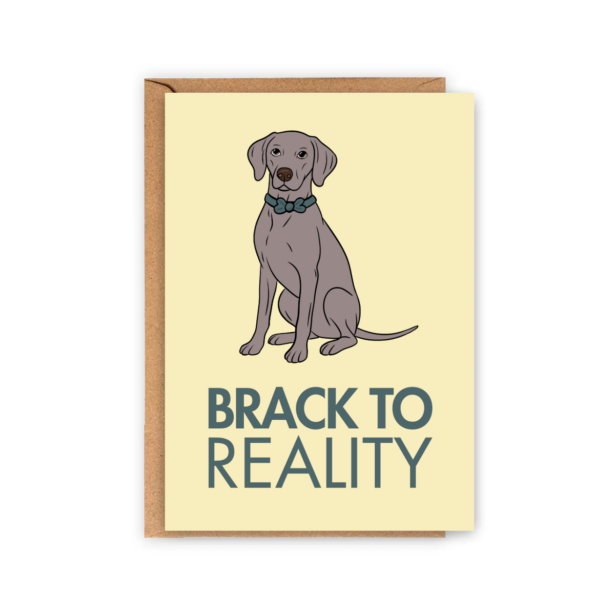 Carte Brack to reality - Braque de Weimar
