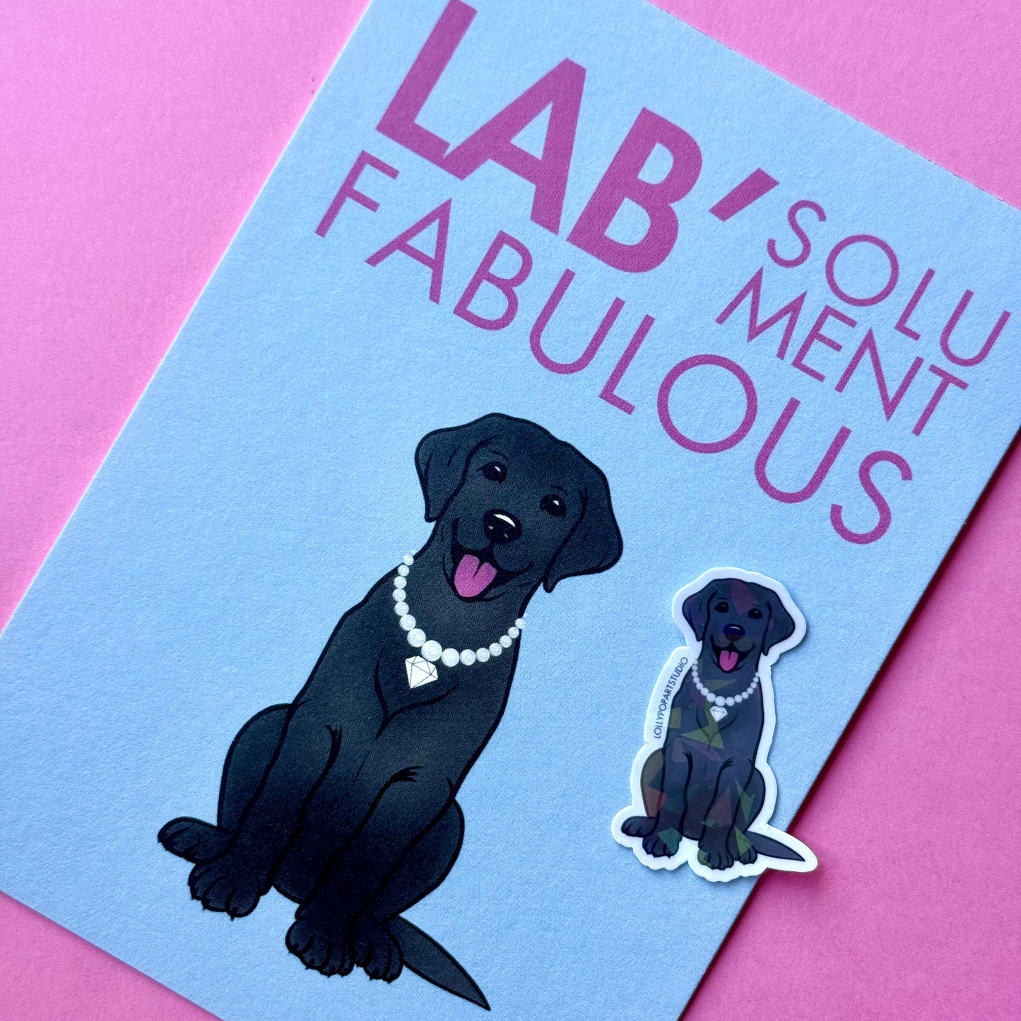 NEW Sticker Labrador