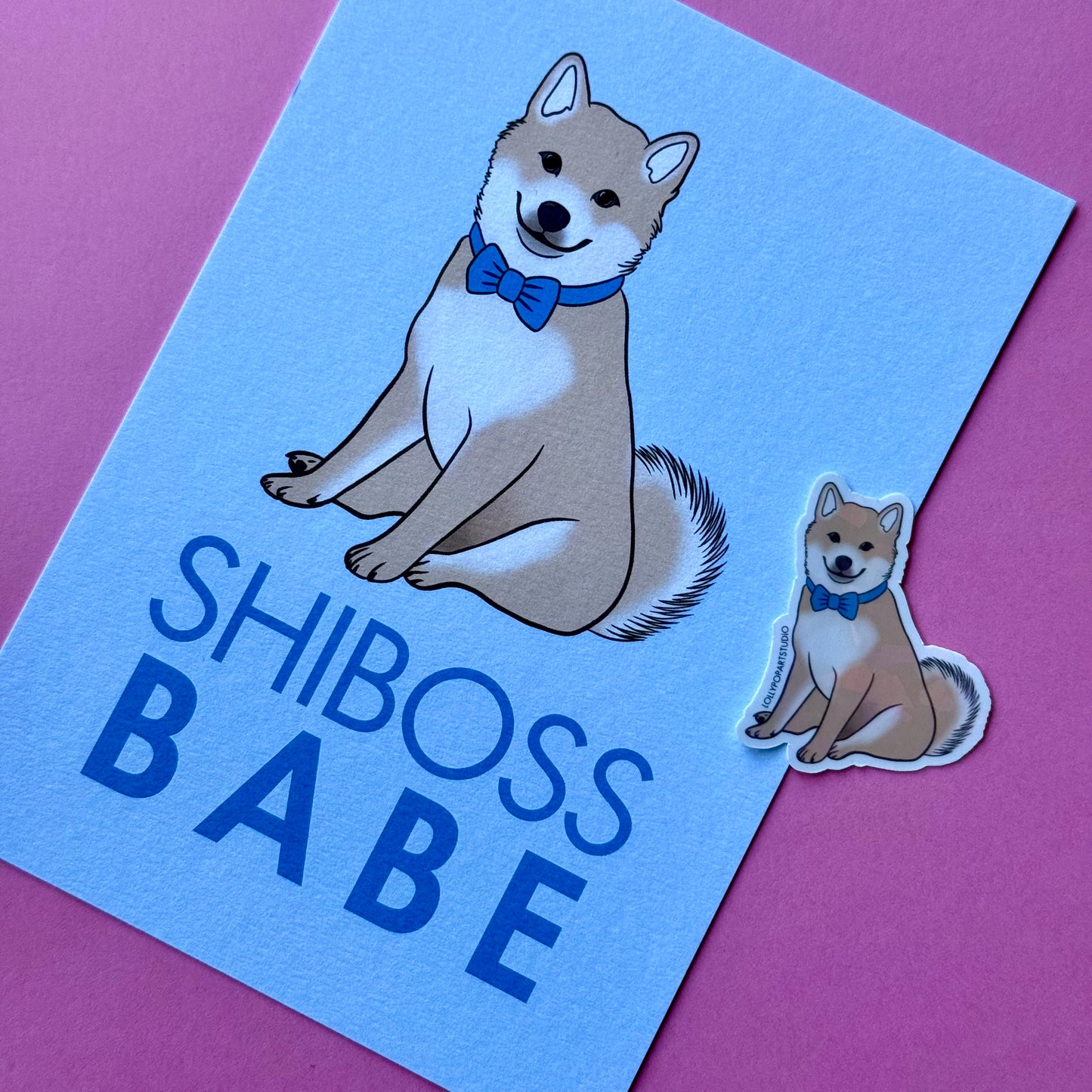 NEW Sticker Shiba