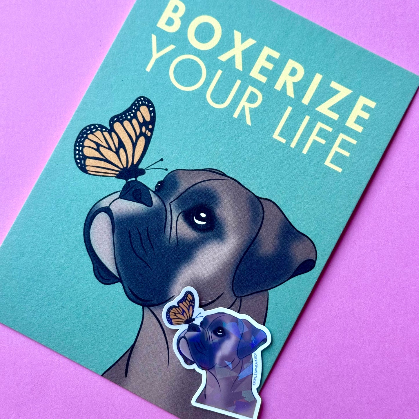 NEW Sticker Boxer