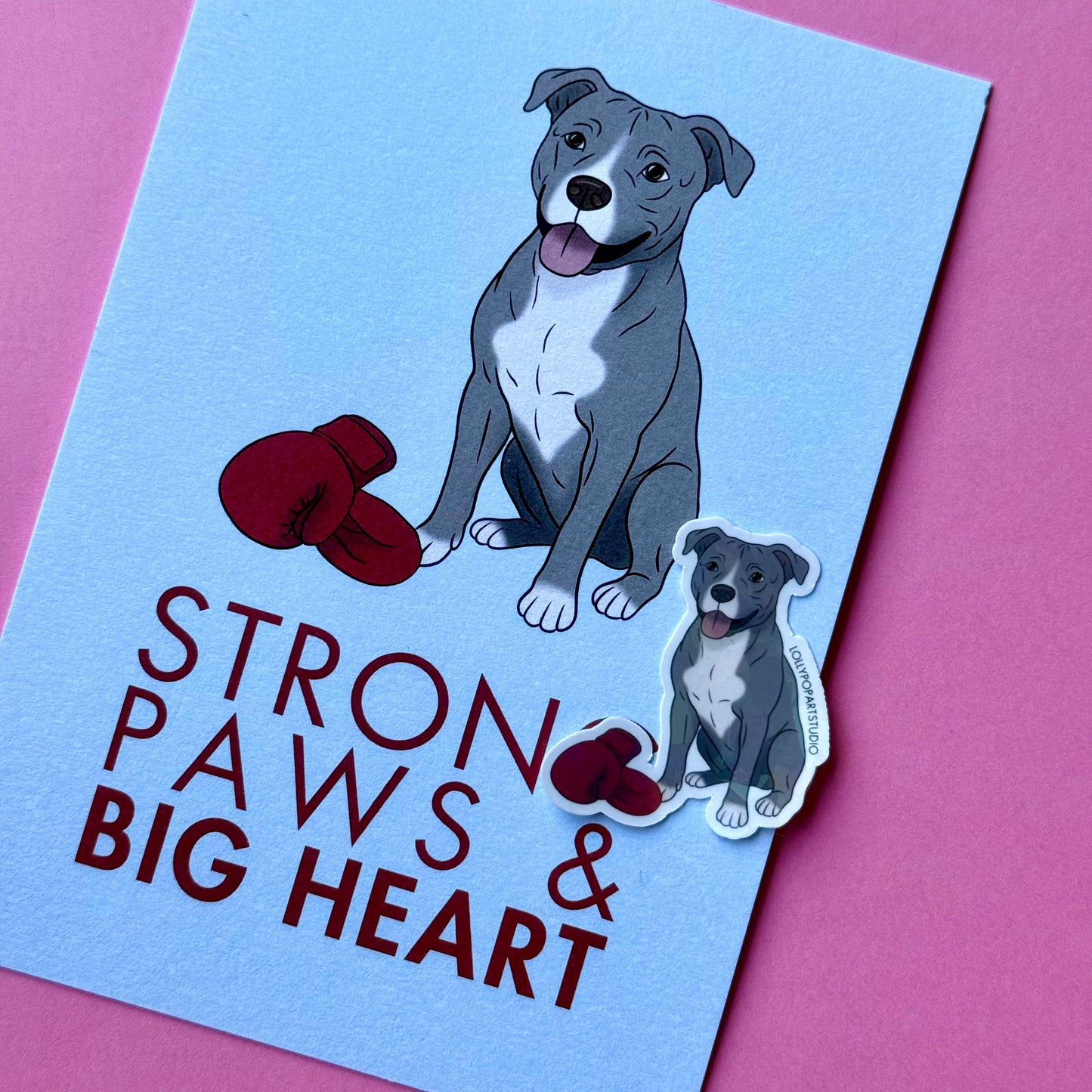 NEW Sticker Amstaff