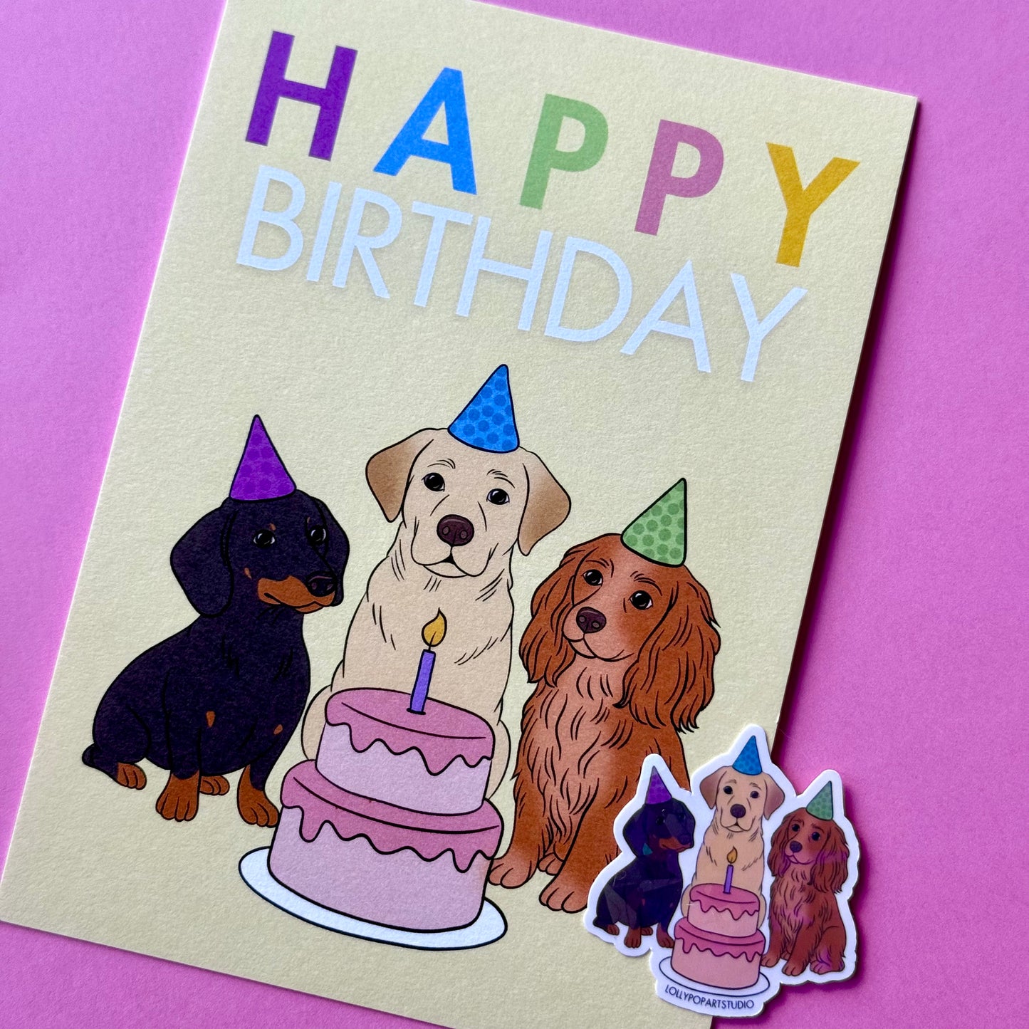 Sticker Happy Birthday