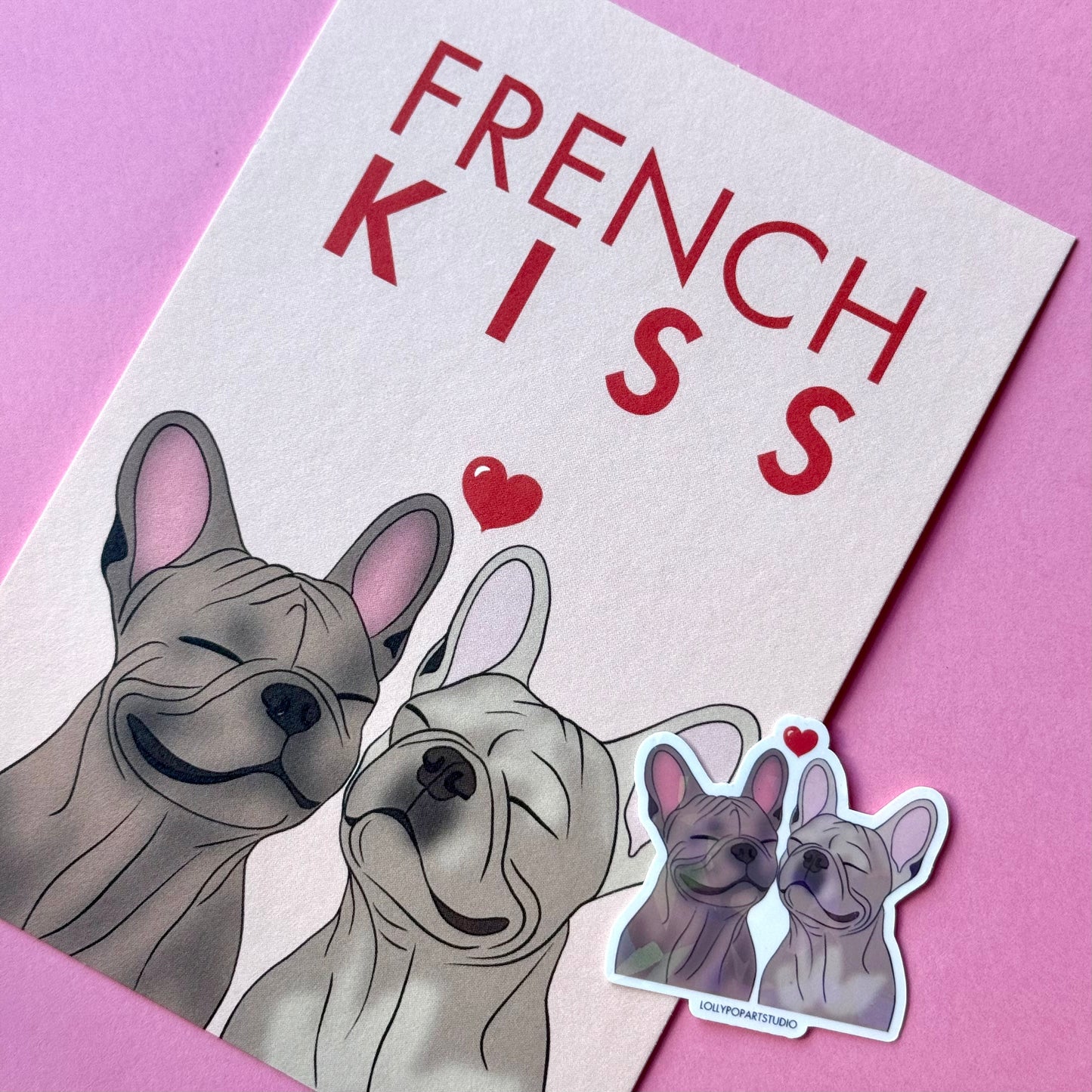 NEW Sticker Bouledogue Français