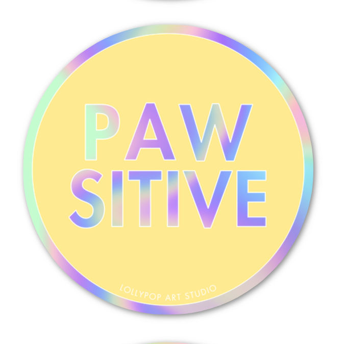 Sticker PAWSITIVE