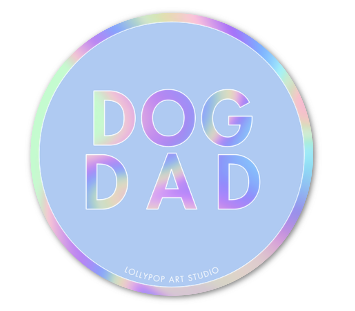 Sticker DOG DAD