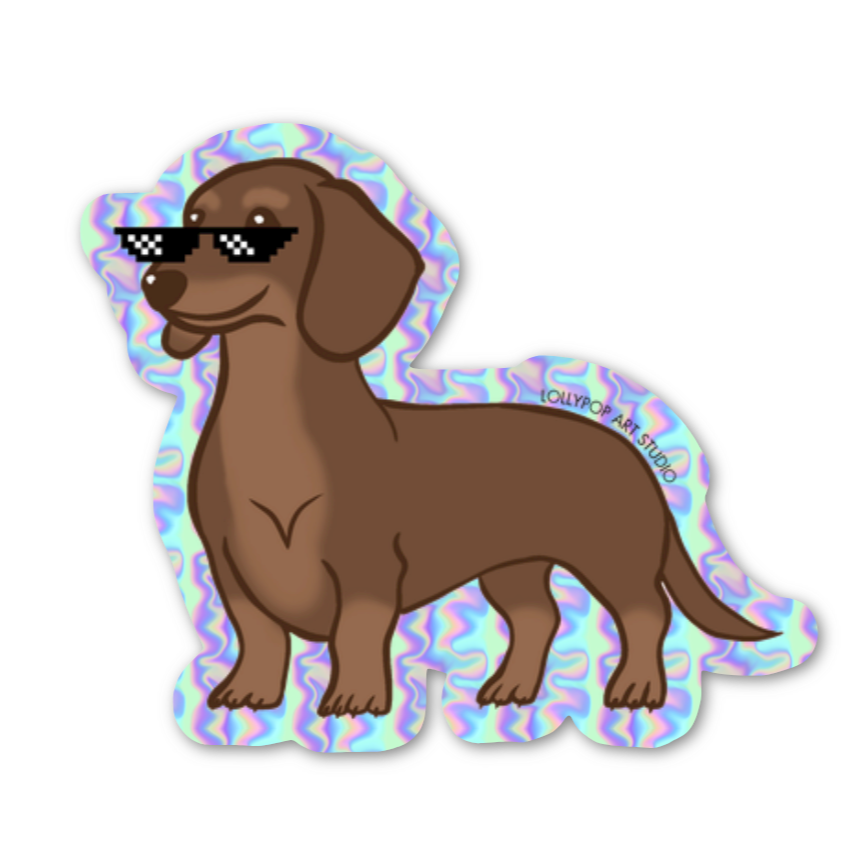 Sticker Teckel