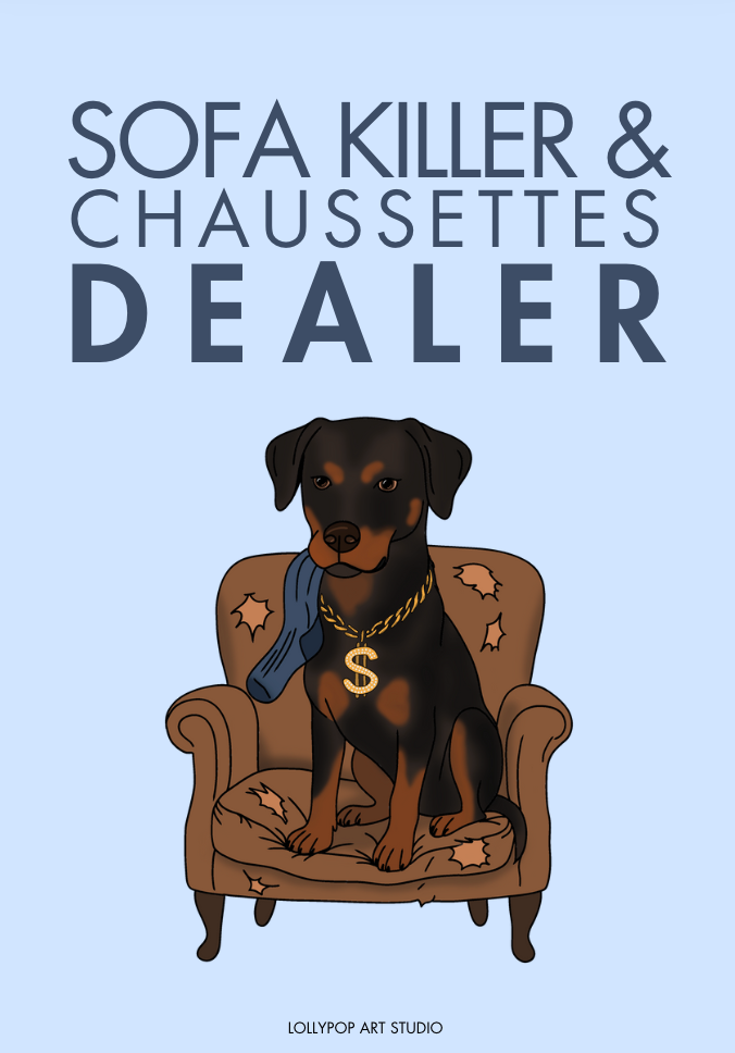 Affiche personnalisée 🐾
