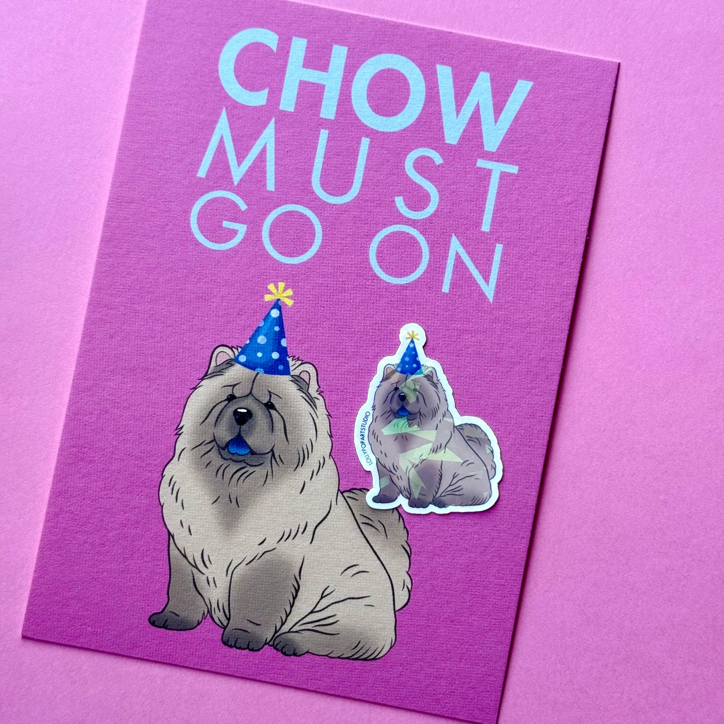 NEW Sticker Chow-chow