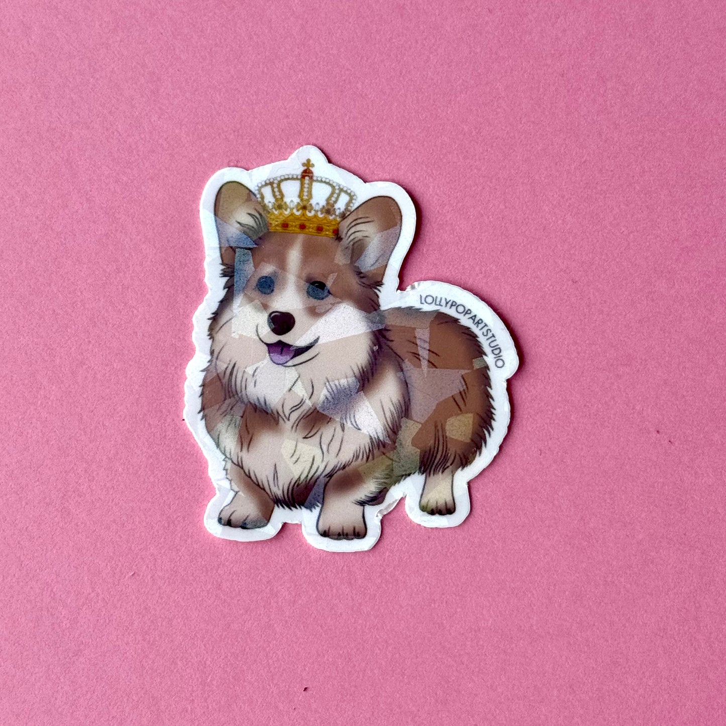 NEW Sticker Corgi
