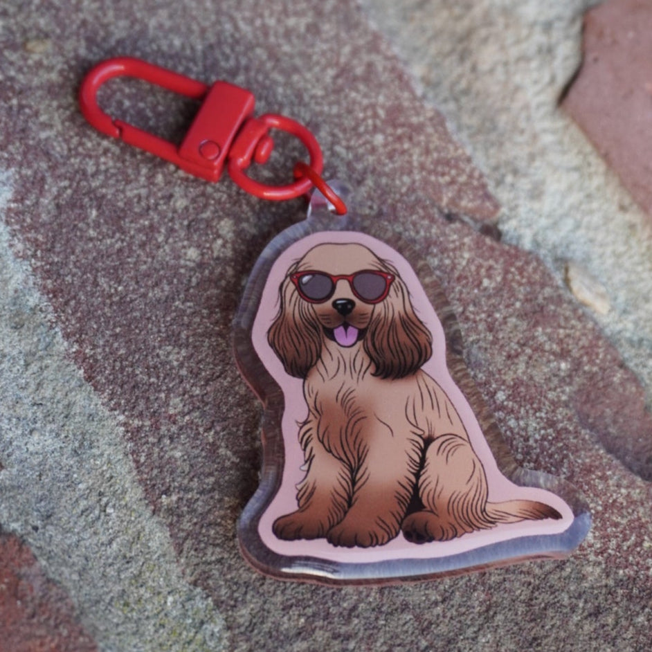 Porte-clé COCKER