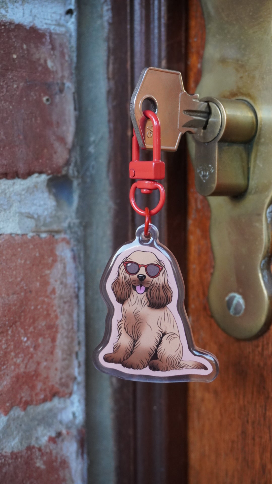 Porte-clé COCKER