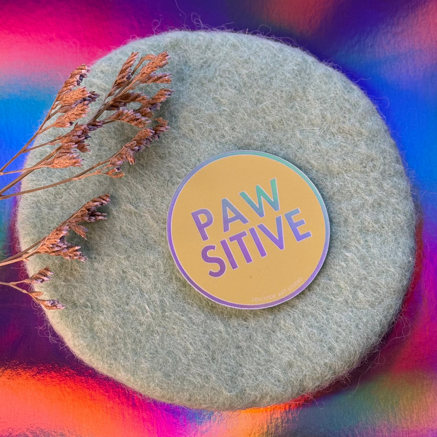 Sticker PAWSITIVE