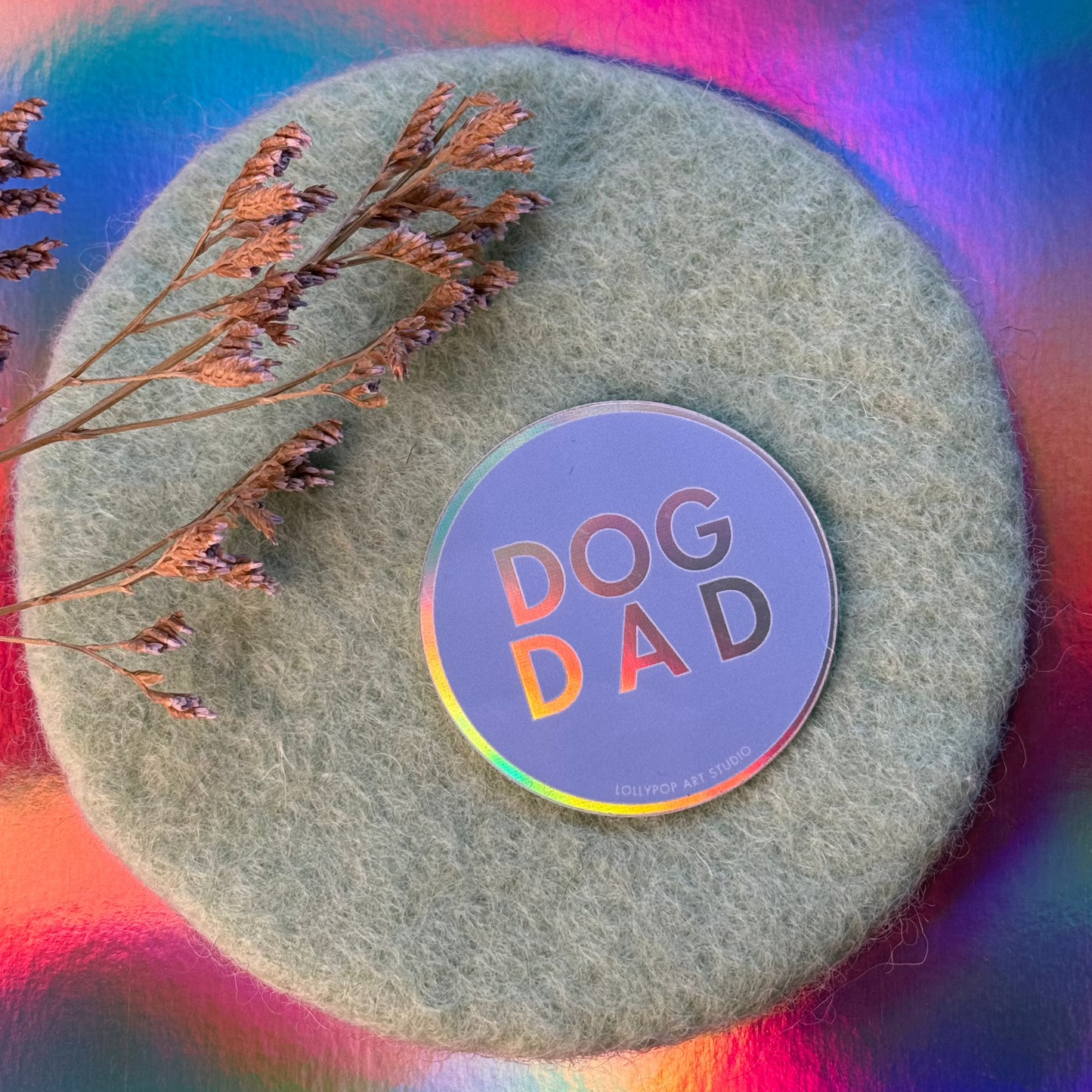 Sticker DOG DAD