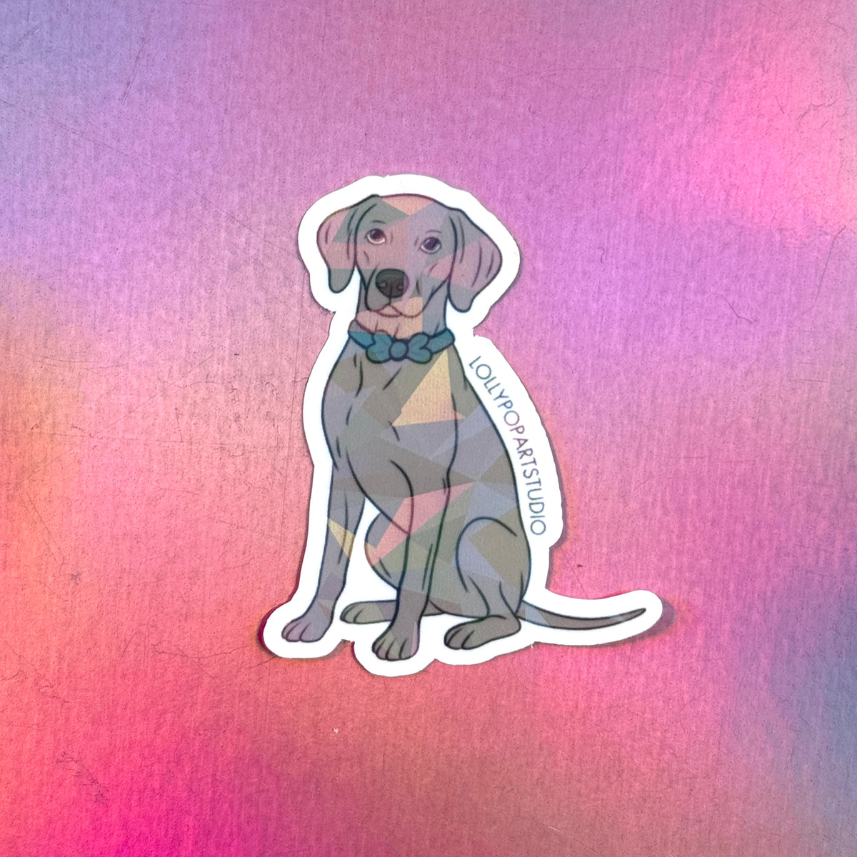 Sticker braque de weimar