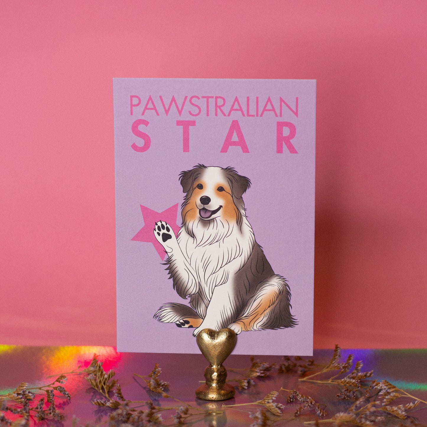 Carte Pawstralian Star - Berger Australien