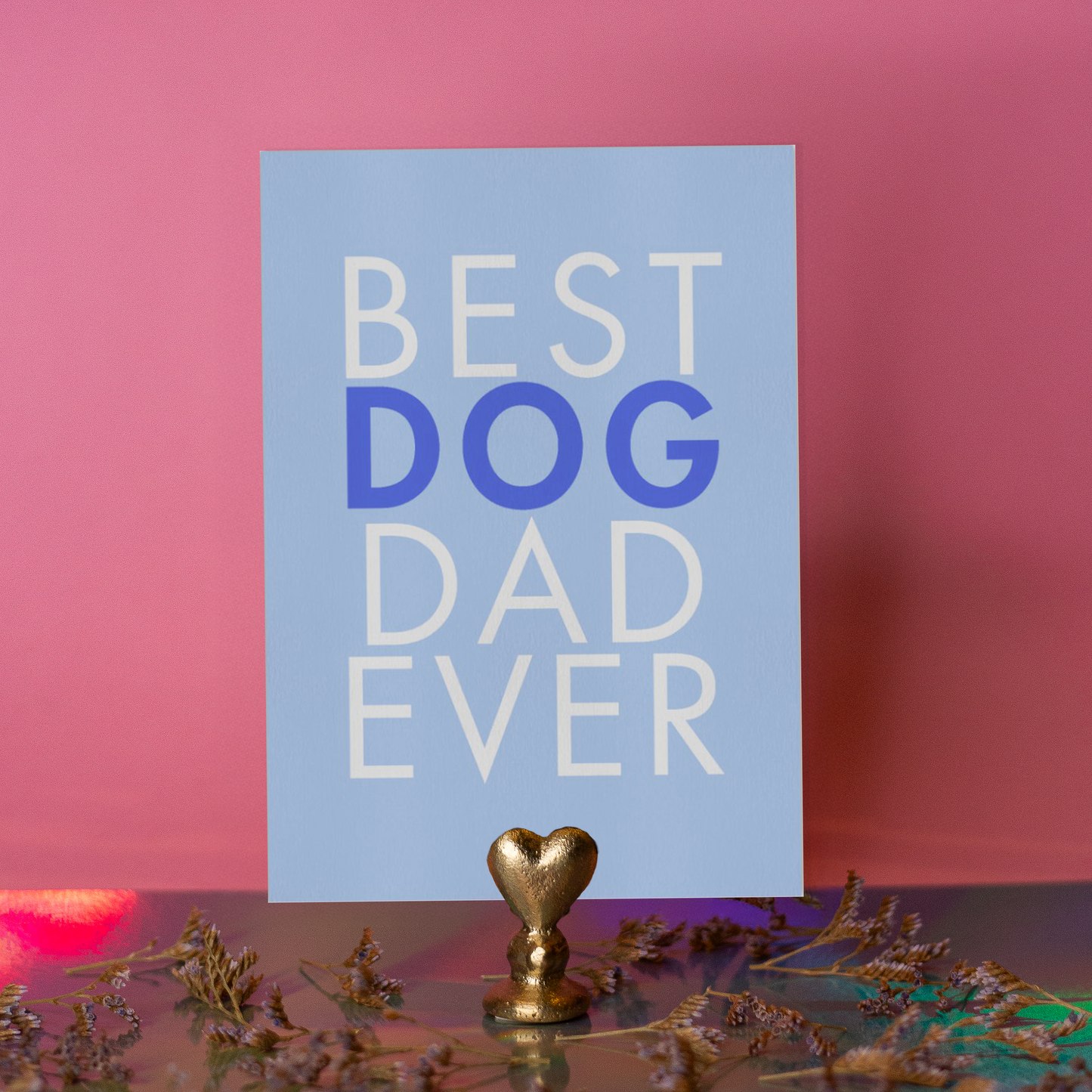 Carte Best Dog Dad Ever