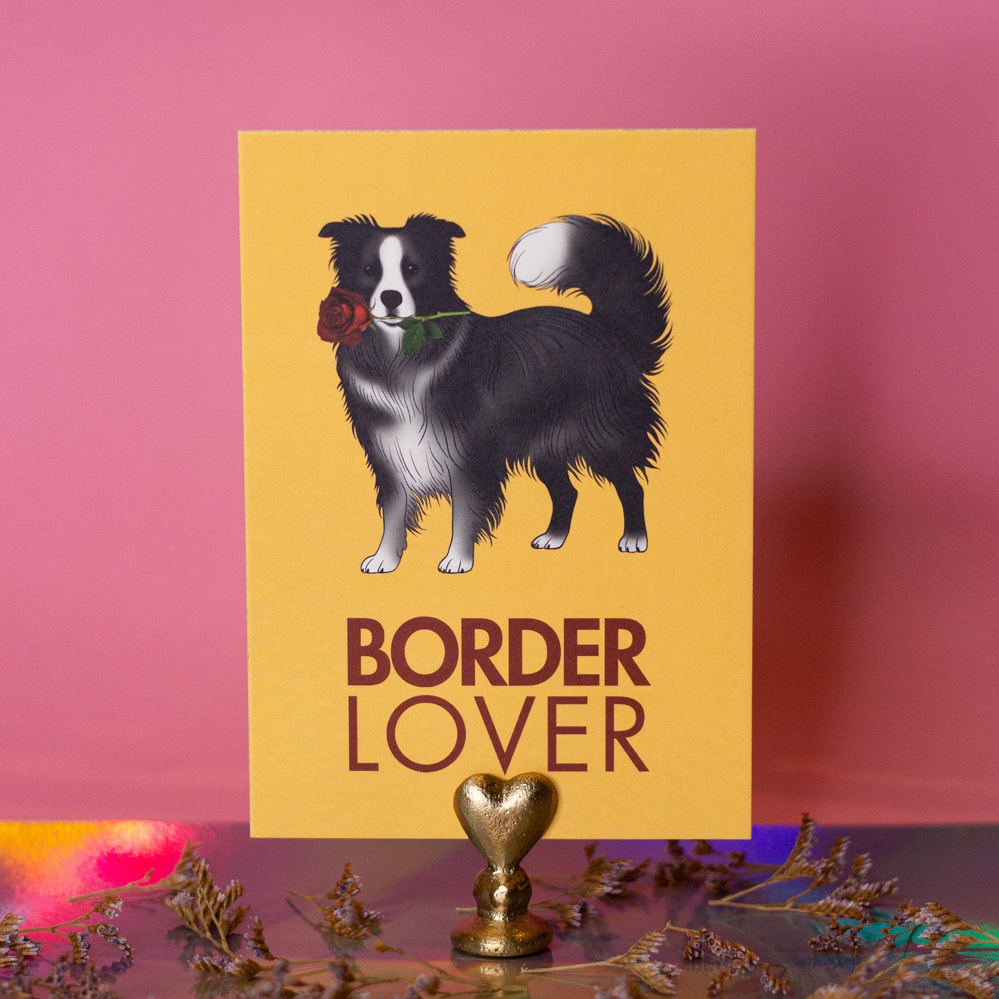 Carte Border Lover - Border Collie