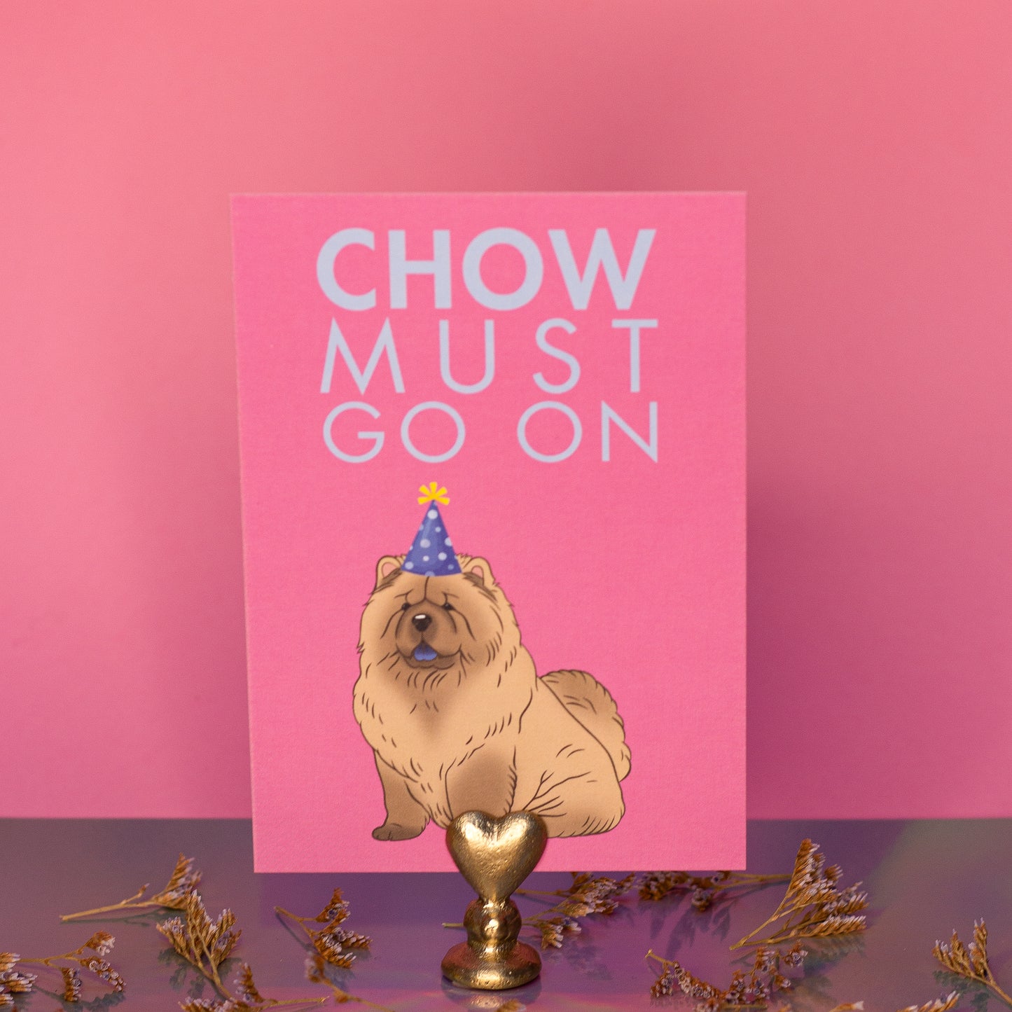 Carte Chow most go on - Chow-chow