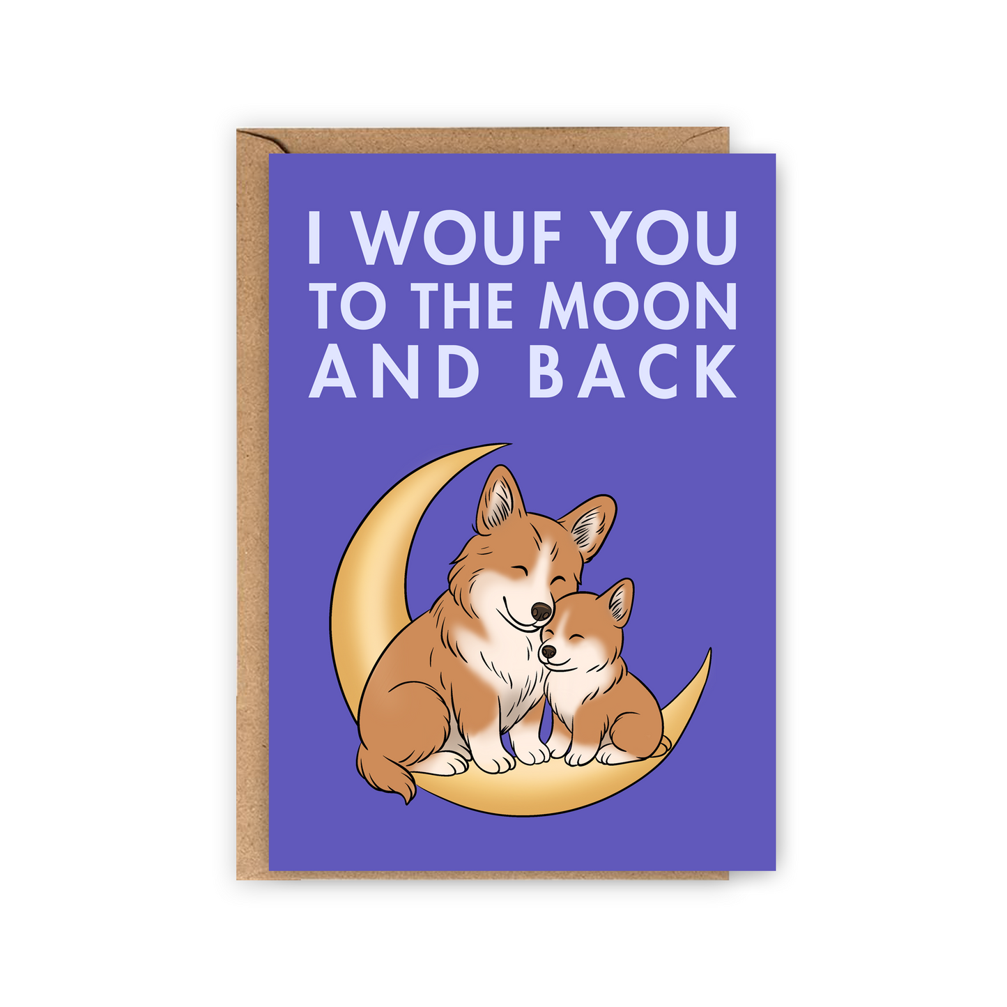 Carte I wouf you to the moon & back