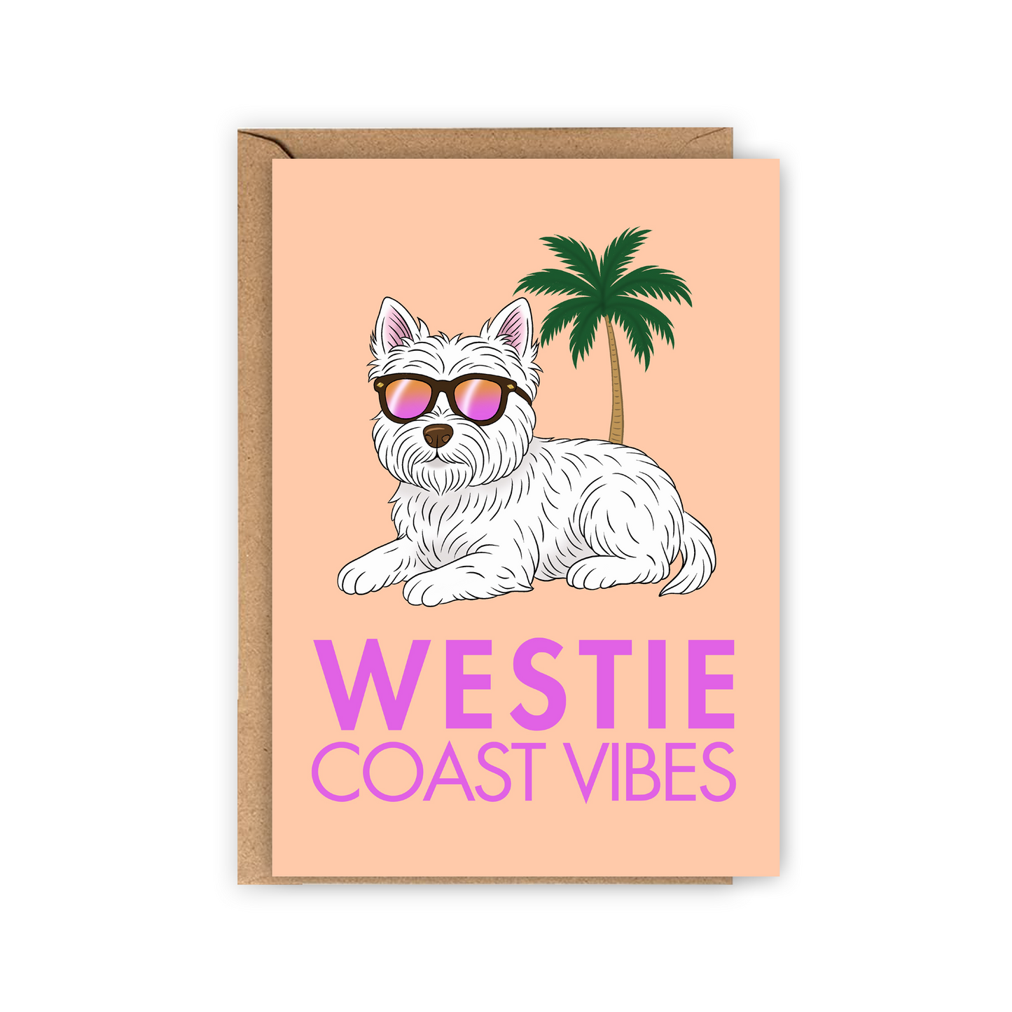 Carte Westie Coast Vibes - Westie