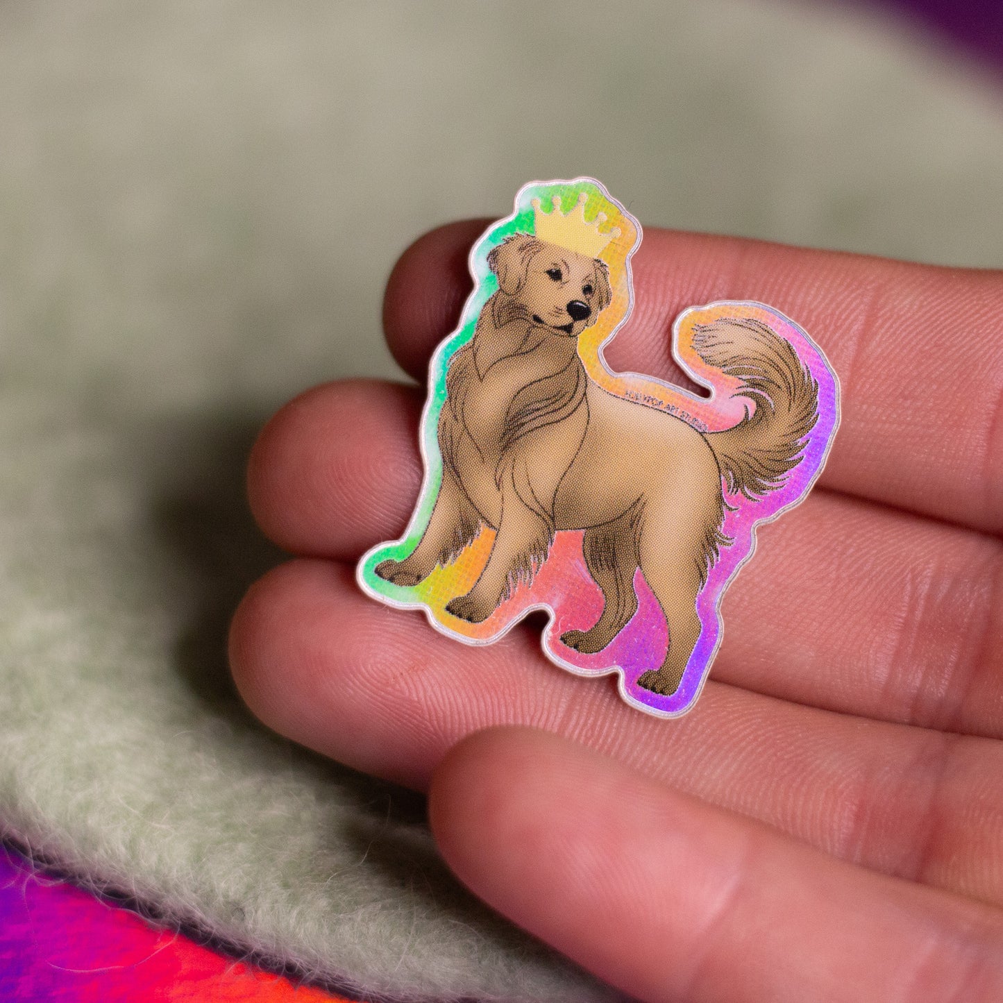 Sticker Golden Retriver