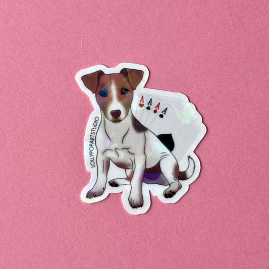 NEW Sticker Jack Russell