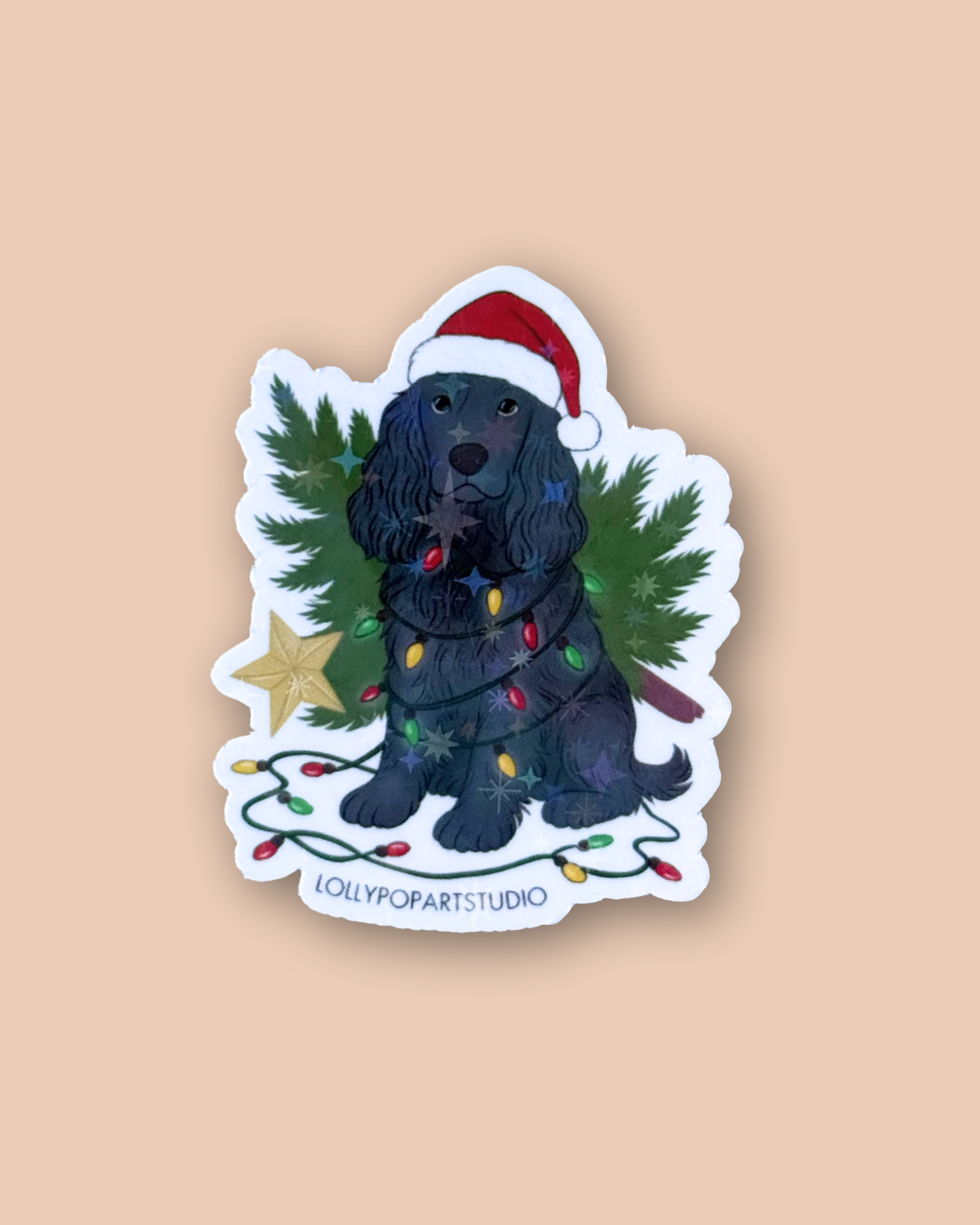 Sticker I've been good this year