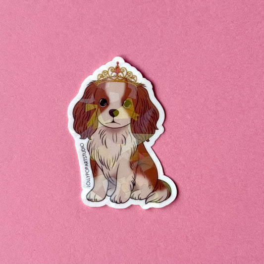 NEW Sticker Cavalier King Charles