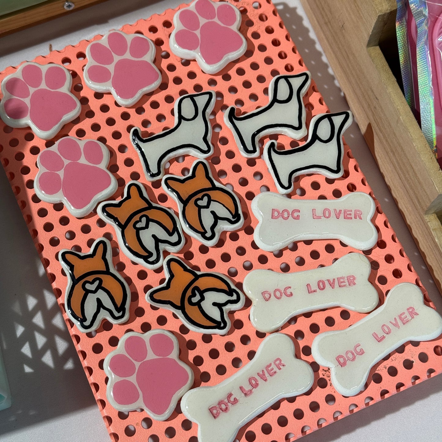 Magnet argile dog lover
