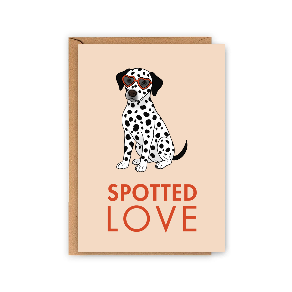 Carte Spotted love - Dalmatien