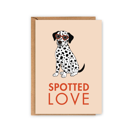 Carte Spotted love - Dalmatien