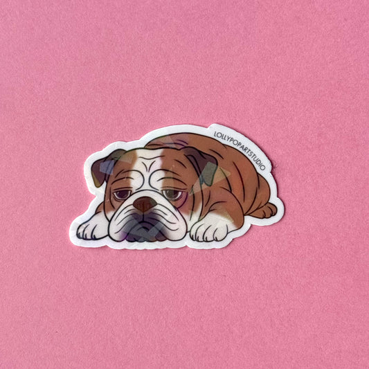 NEW Sticker Bouledogue Anglais