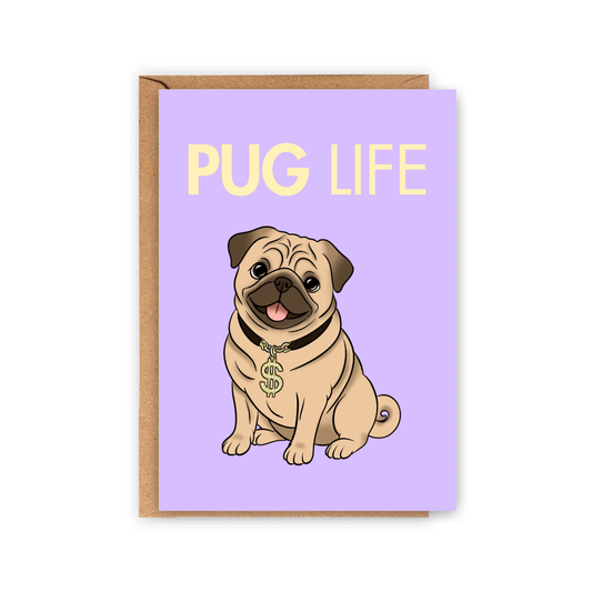 Carte Pug life - Carlin