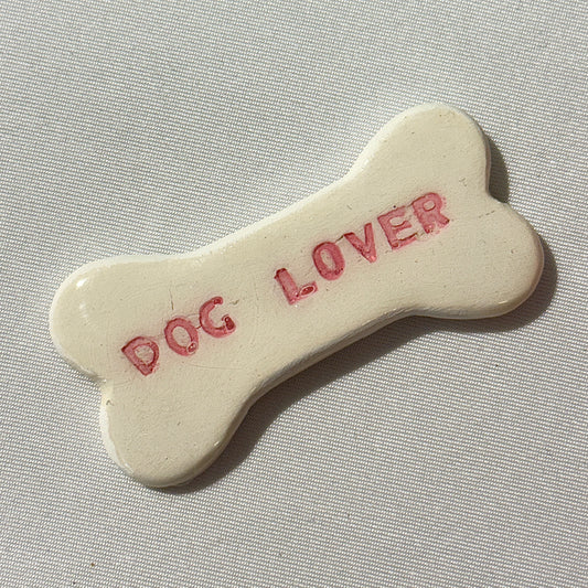 Magnet argile dog lover
