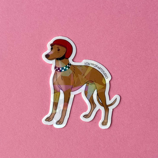 NEW Sticker Whippet