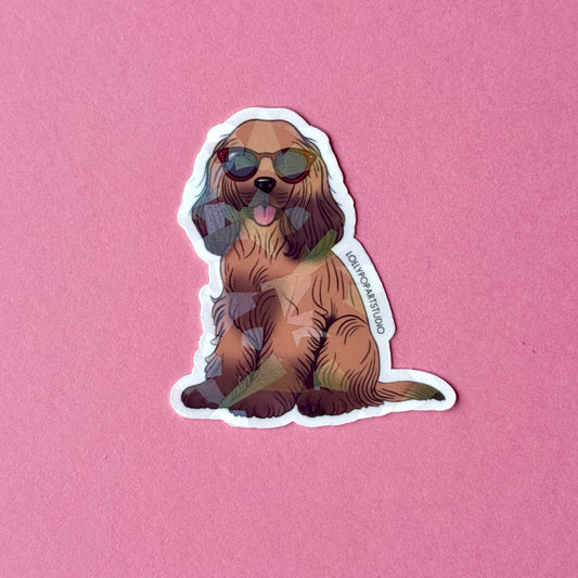 NEW Sticker Cocker Spaniel