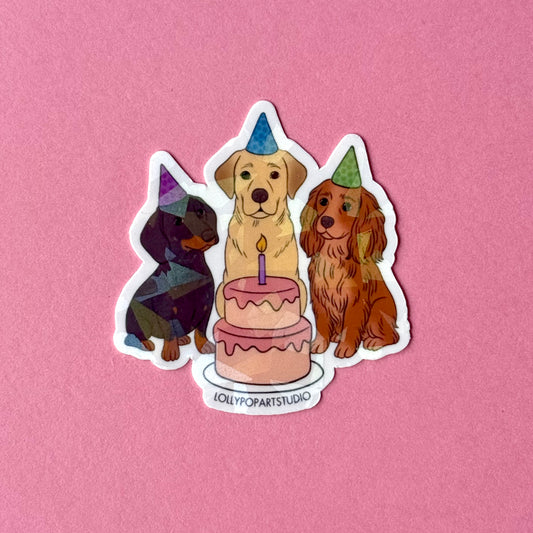 NEW Sticker Happy Birthday