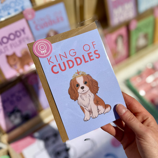 Carte King os Cuddles - Cavalier King Charles