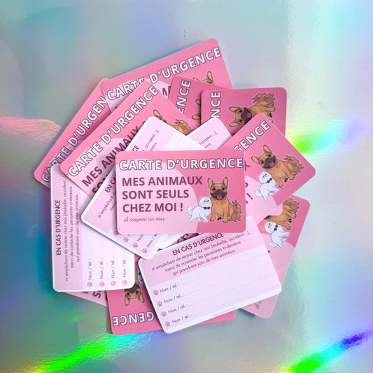 Carte urgences animaux