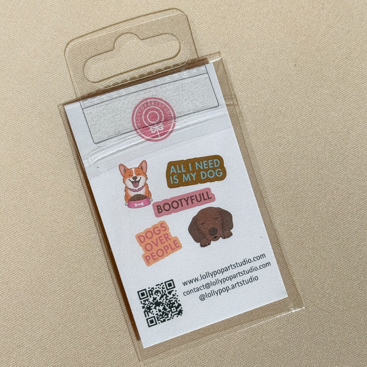 PACK STICKERS CUTE DOGS