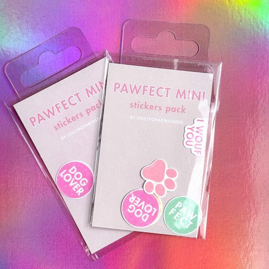MINI PACK STICKERS PAWFECT MINI