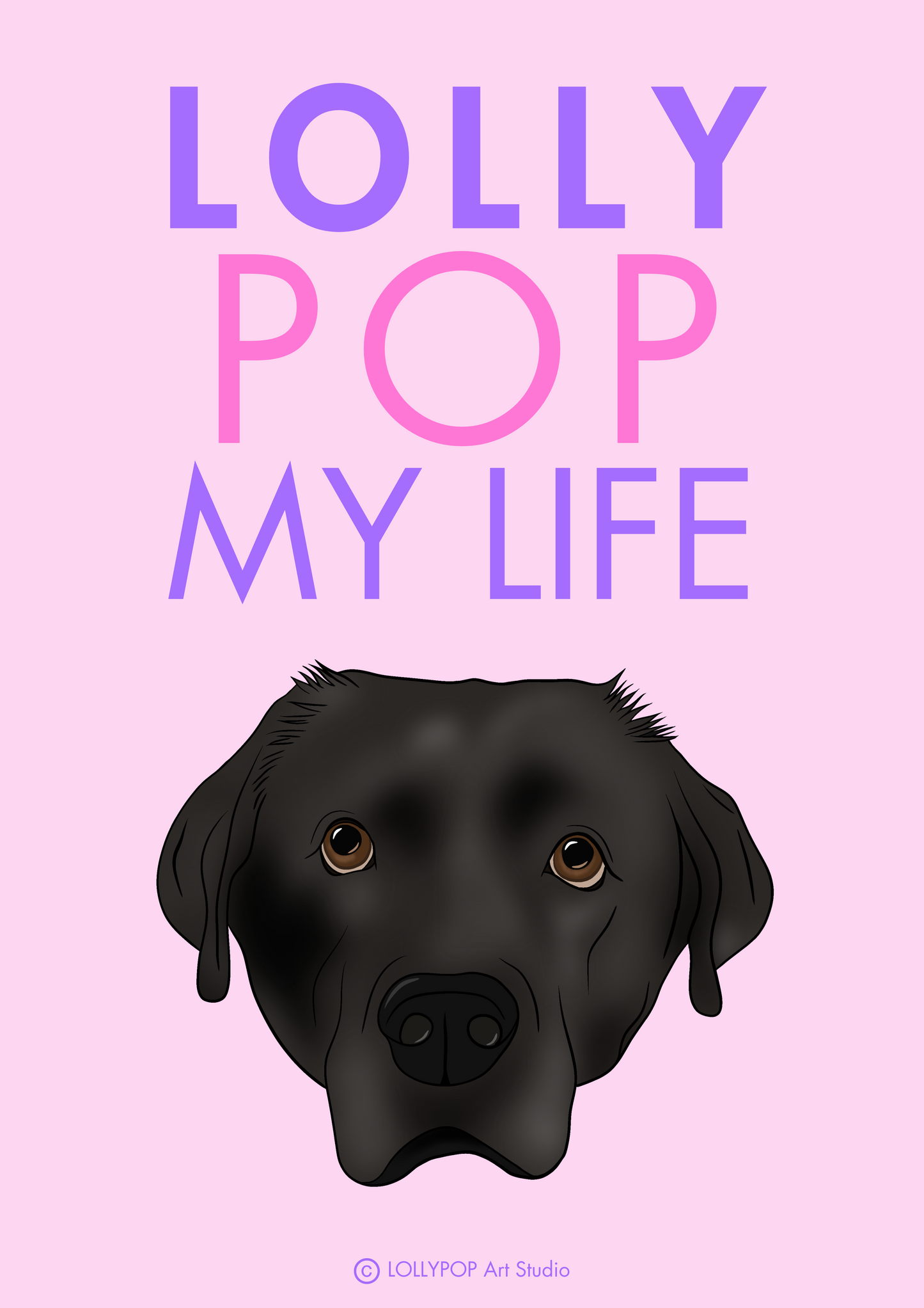 Affiche personnalisée 🐾